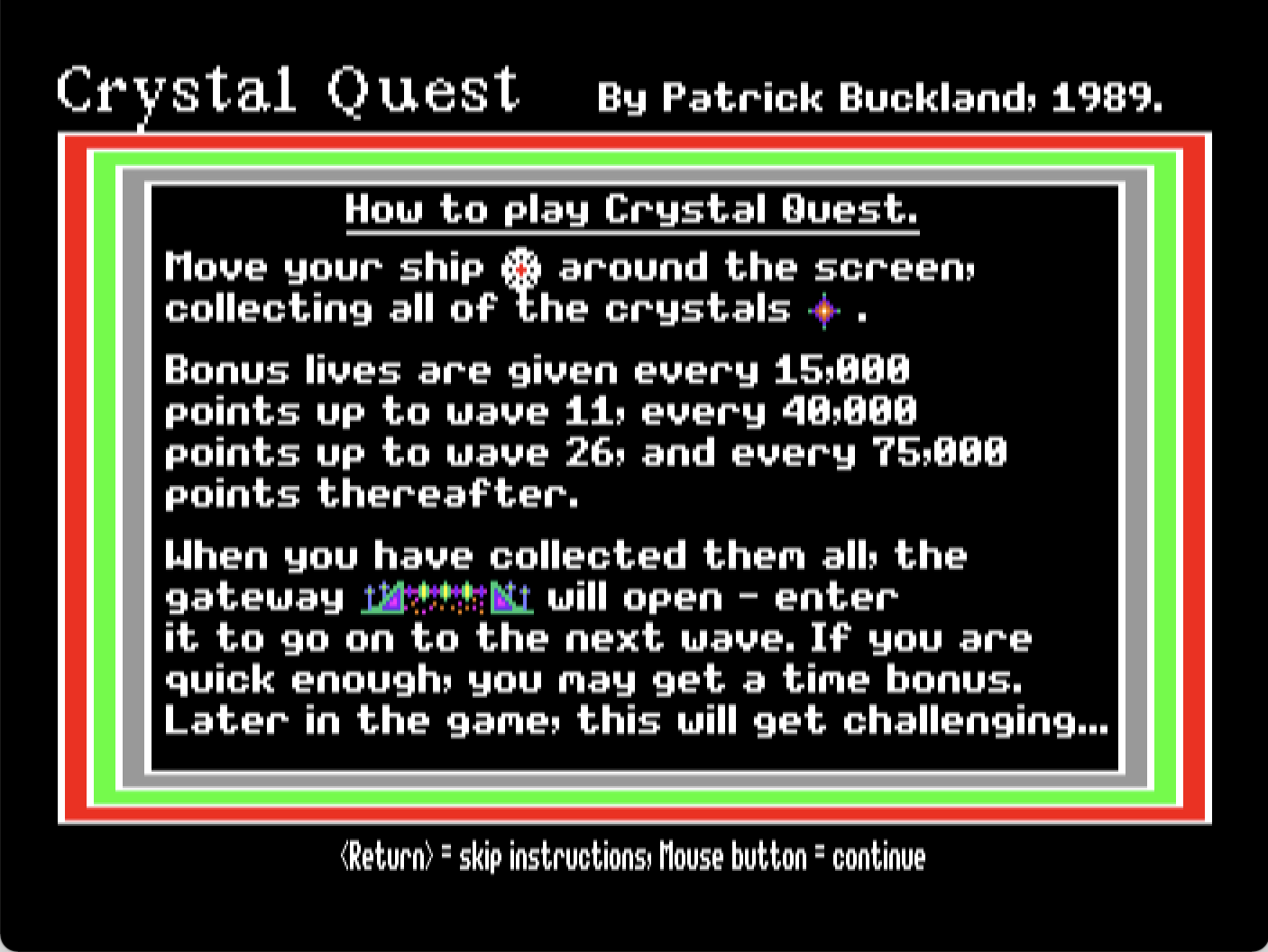 Crystal Quest screenshot 2 of 11