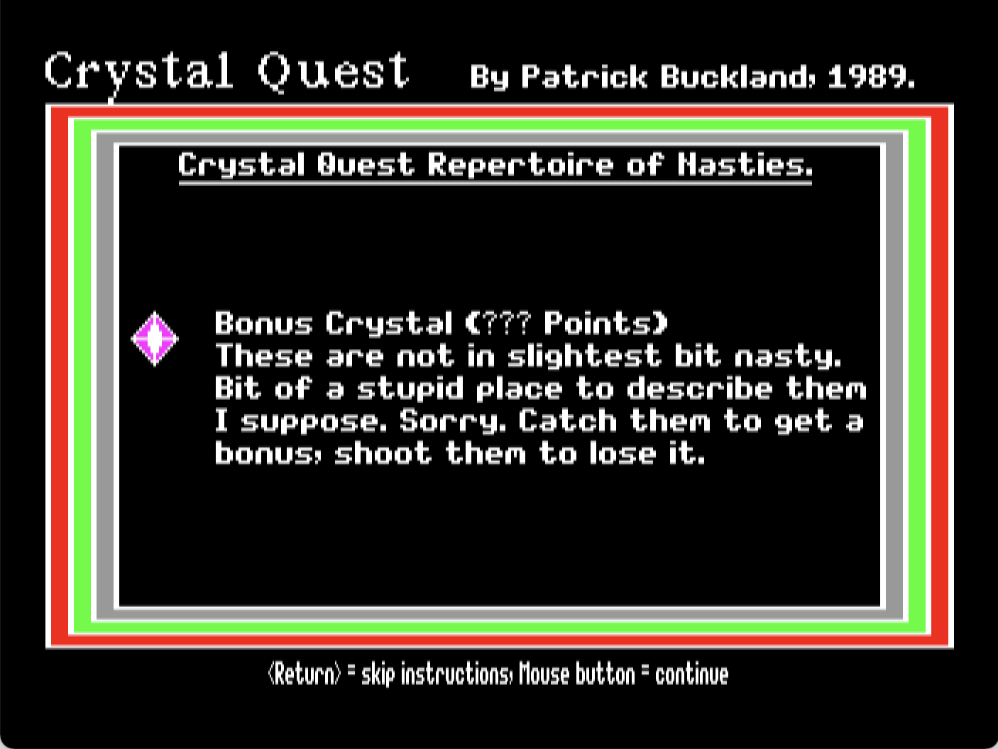 Crystal Quest screenshot 11 of 11