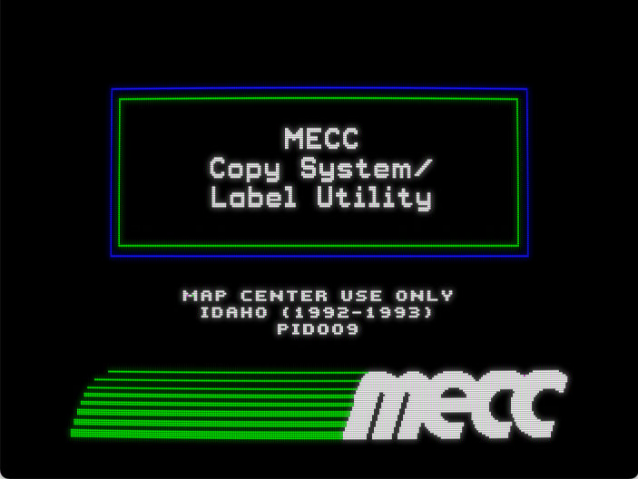 MECC Copy System / Label Utility screenshot 1 of 4