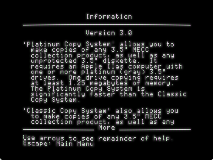 MECC Copy System / Label Utility screenshot 3 of 4