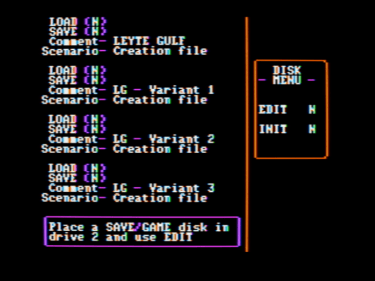 Carriers at War Scenario Disk Three: Leyte Gulf screenshot 1 of 3