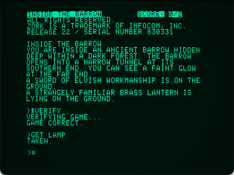 Zork II: The Wizard of Frobozz screenshot 3 of 3