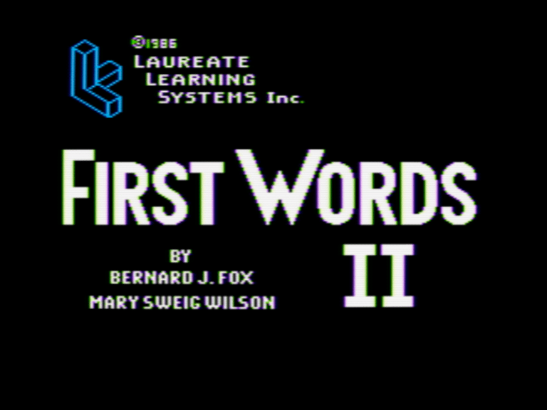 First Words II screenshot 1 of 3