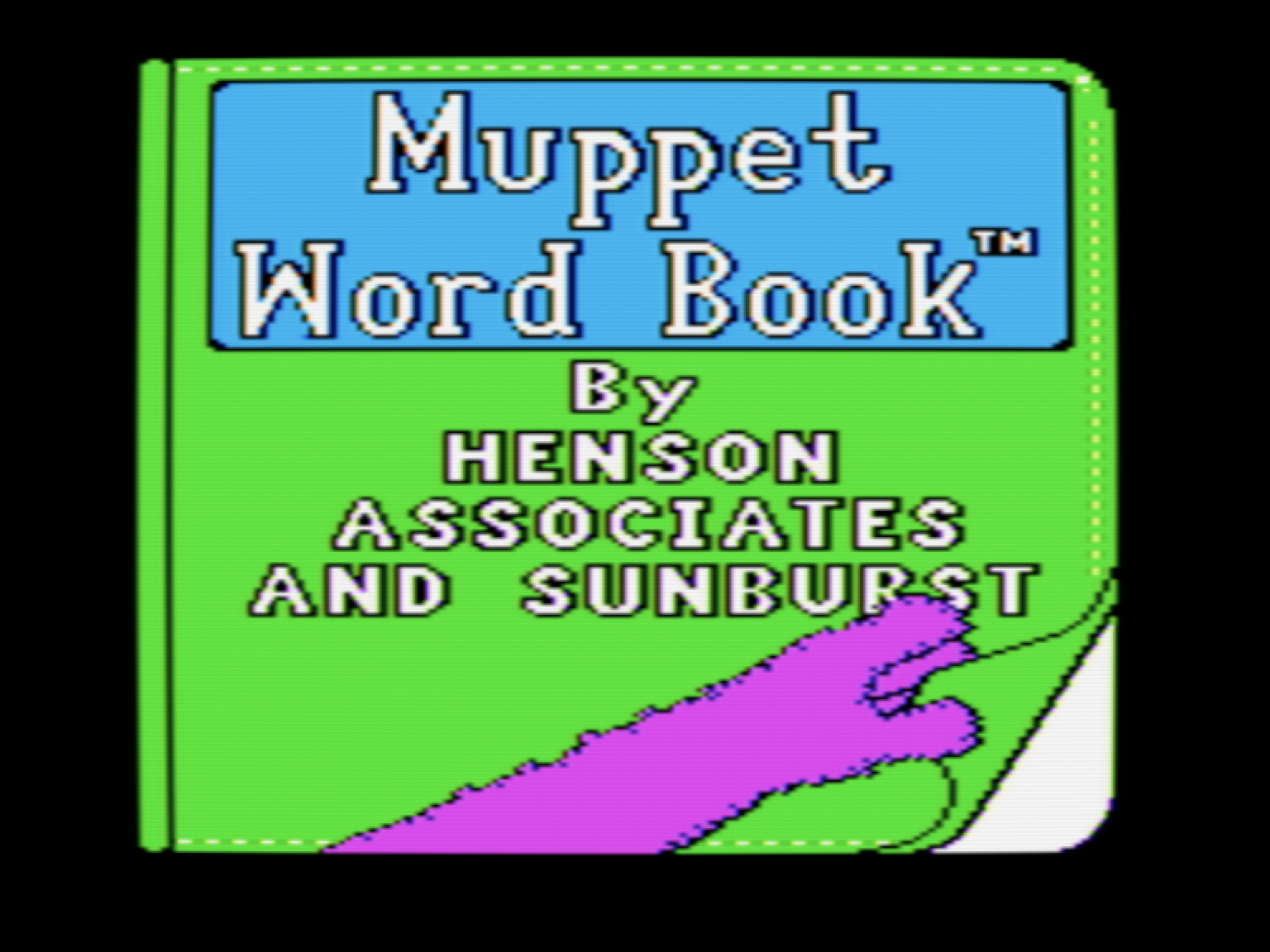 Muppet Word Book screenshot 1 of 4