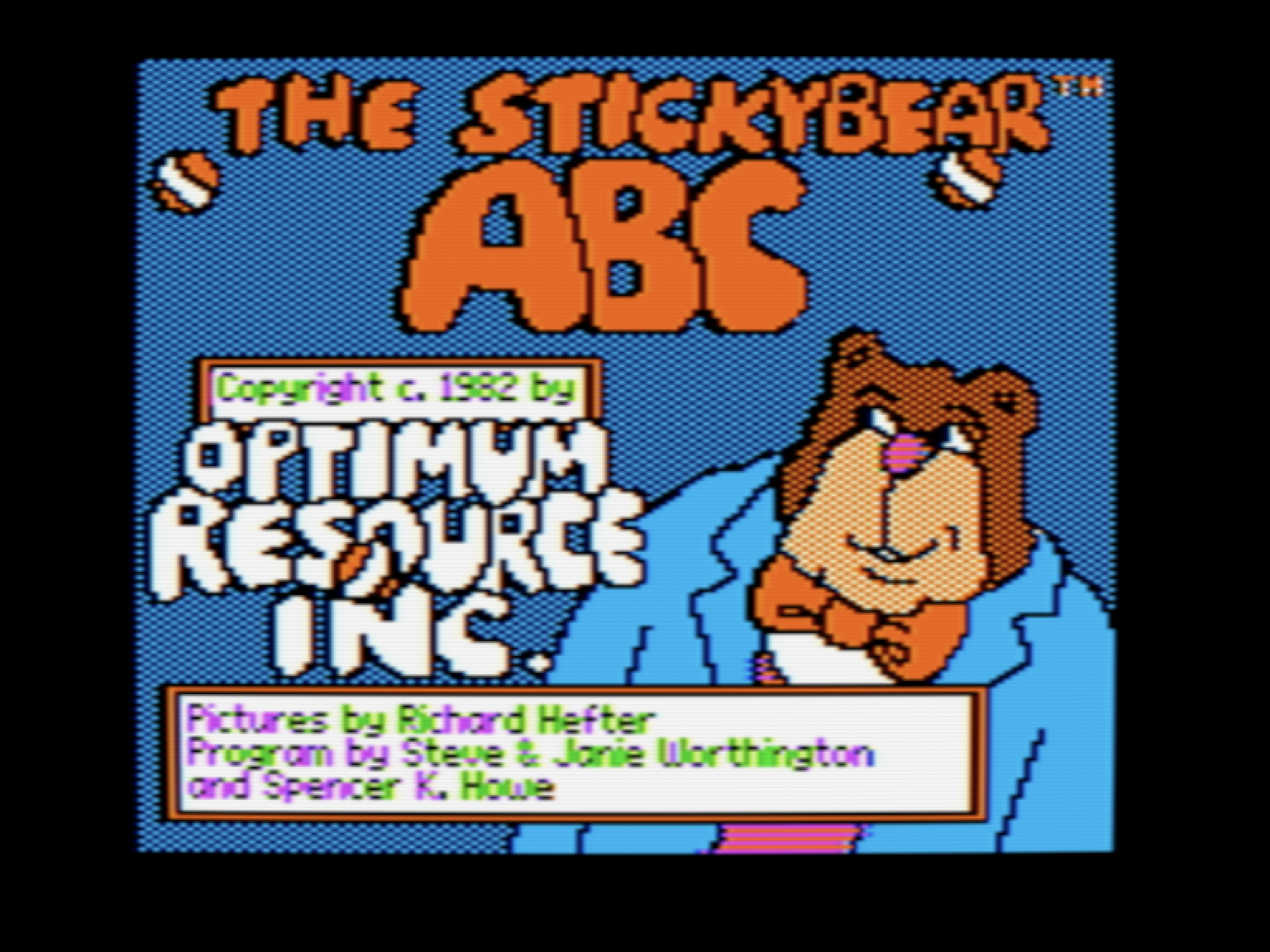 The Stickybear ABC screenshot 1 of 3
