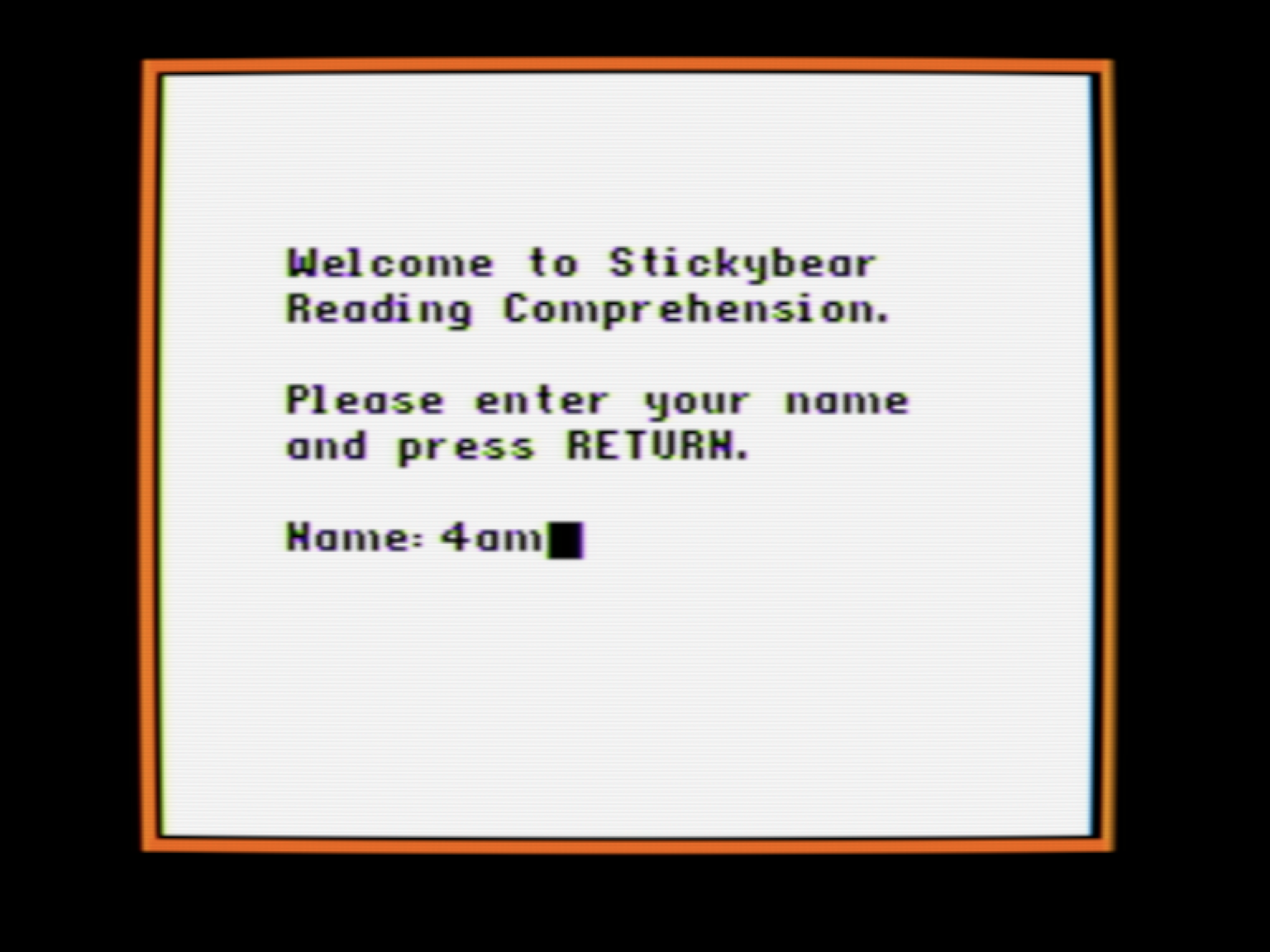 Stickybear Reading Comprehension screenshot 2 of 4