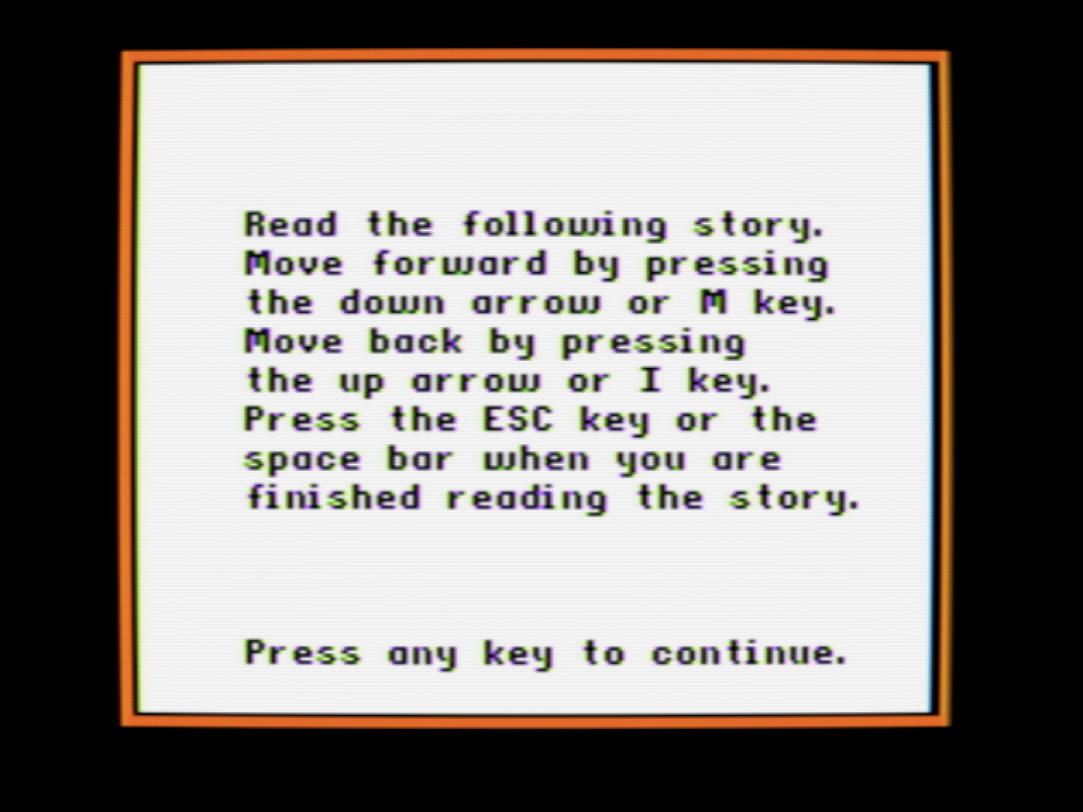 Stickybear Reading Comprehension screenshot 3 of 4