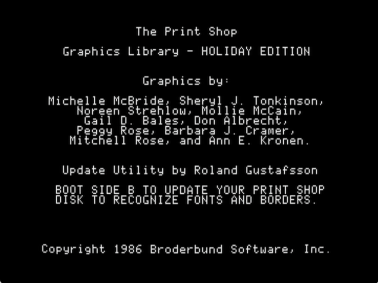 The Print Shop Graphics Library Holiday Edition screenshot 1 of 2