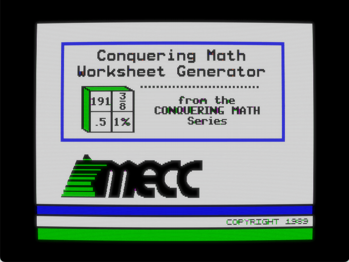 Conquering Math Worksheet Generator screenshot 1 of 5
