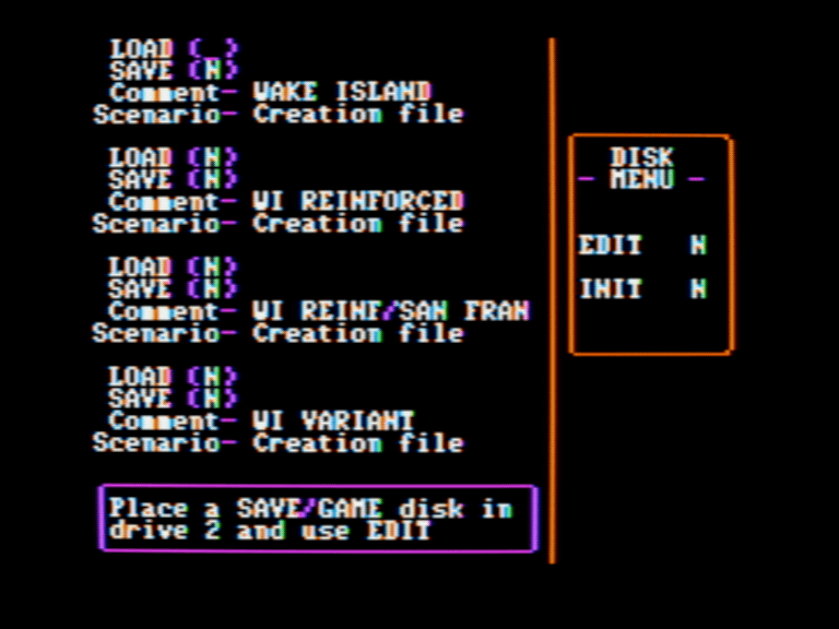 Carriers at War Scenario Disk One: Relief of Wake Island screenshot 1 of 3