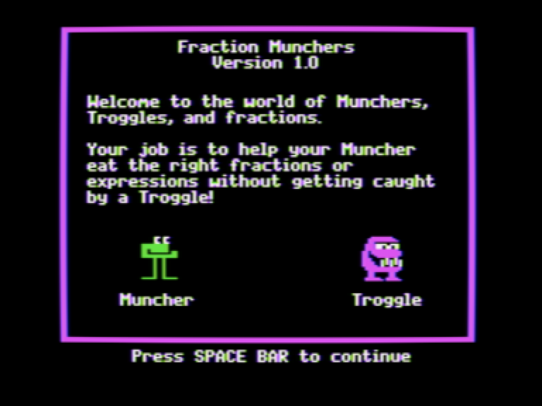 Fraction Munchers screenshot 3 of 4