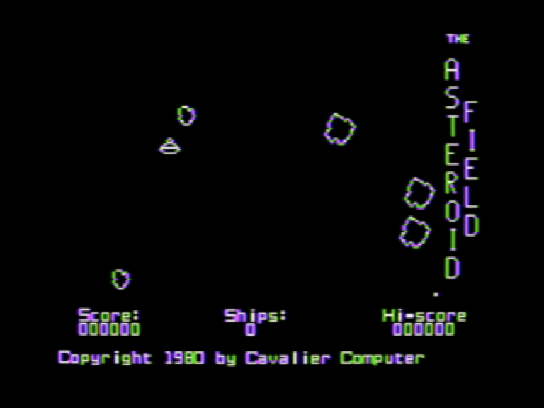 The Asteroid Field screenshot 2 of 3