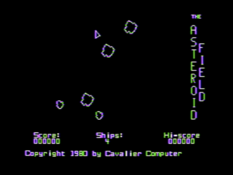 The Asteroid Field screenshot 3 of 3