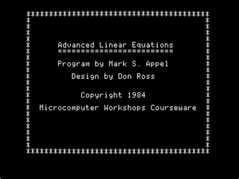 Advanced Linear Equations screenshot 1 of 5