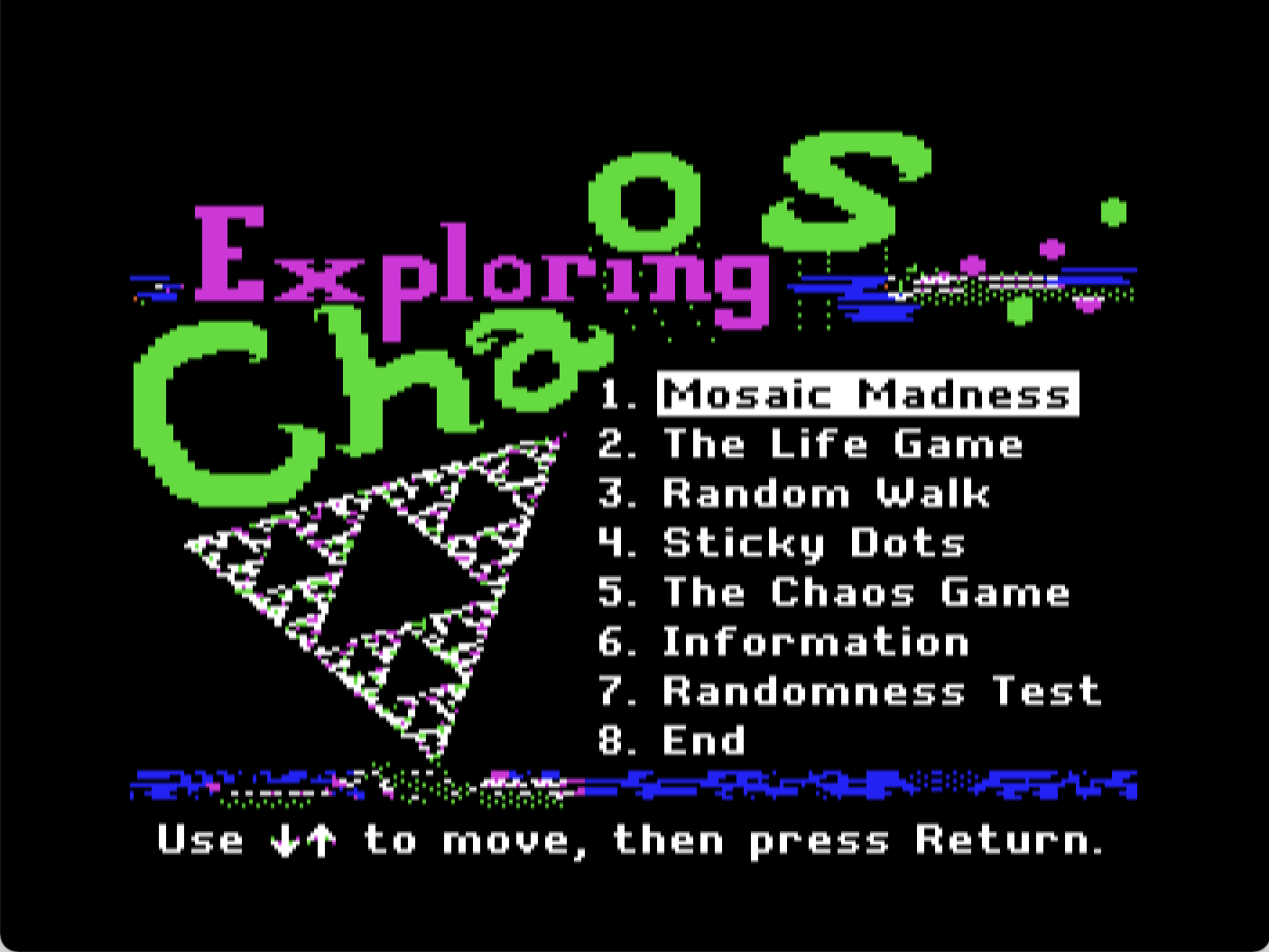 Exploring Chaos screenshot 1 of 4