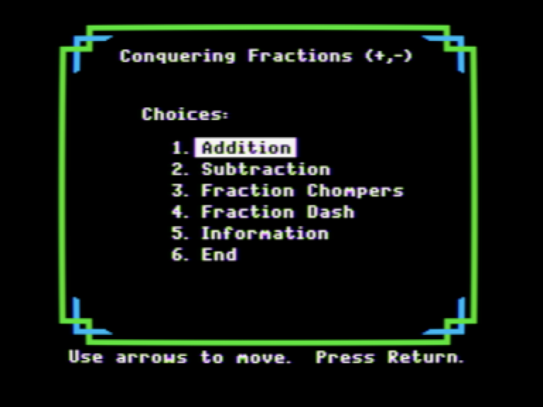 Conquering Fractions (+, -) screenshot 1 of 6