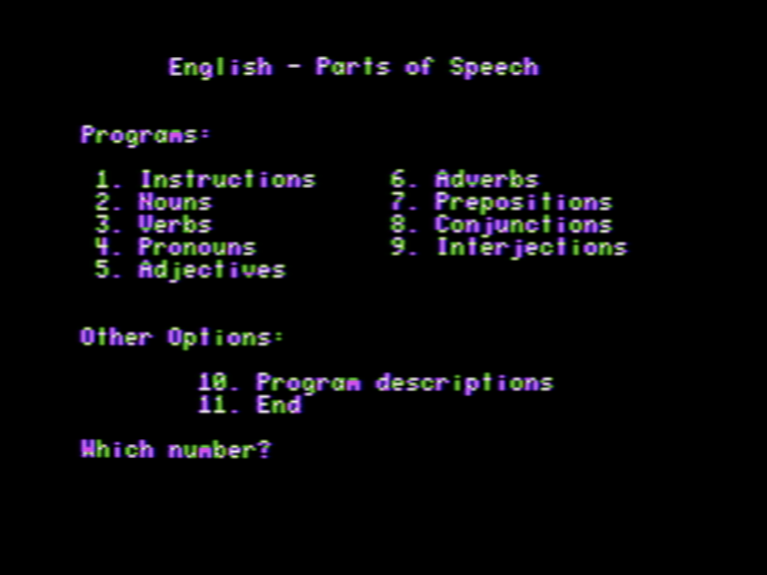 English Parts of Speech screenshot 2 of 3