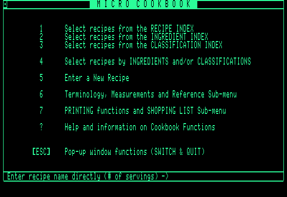 Micro Cookbook screenshot 3 of 3