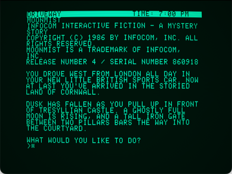 Moonmist screenshot 1 of 3