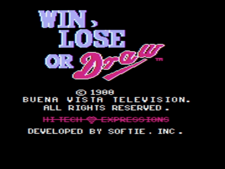 Win, Lose or Draw screenshot 1 of 4