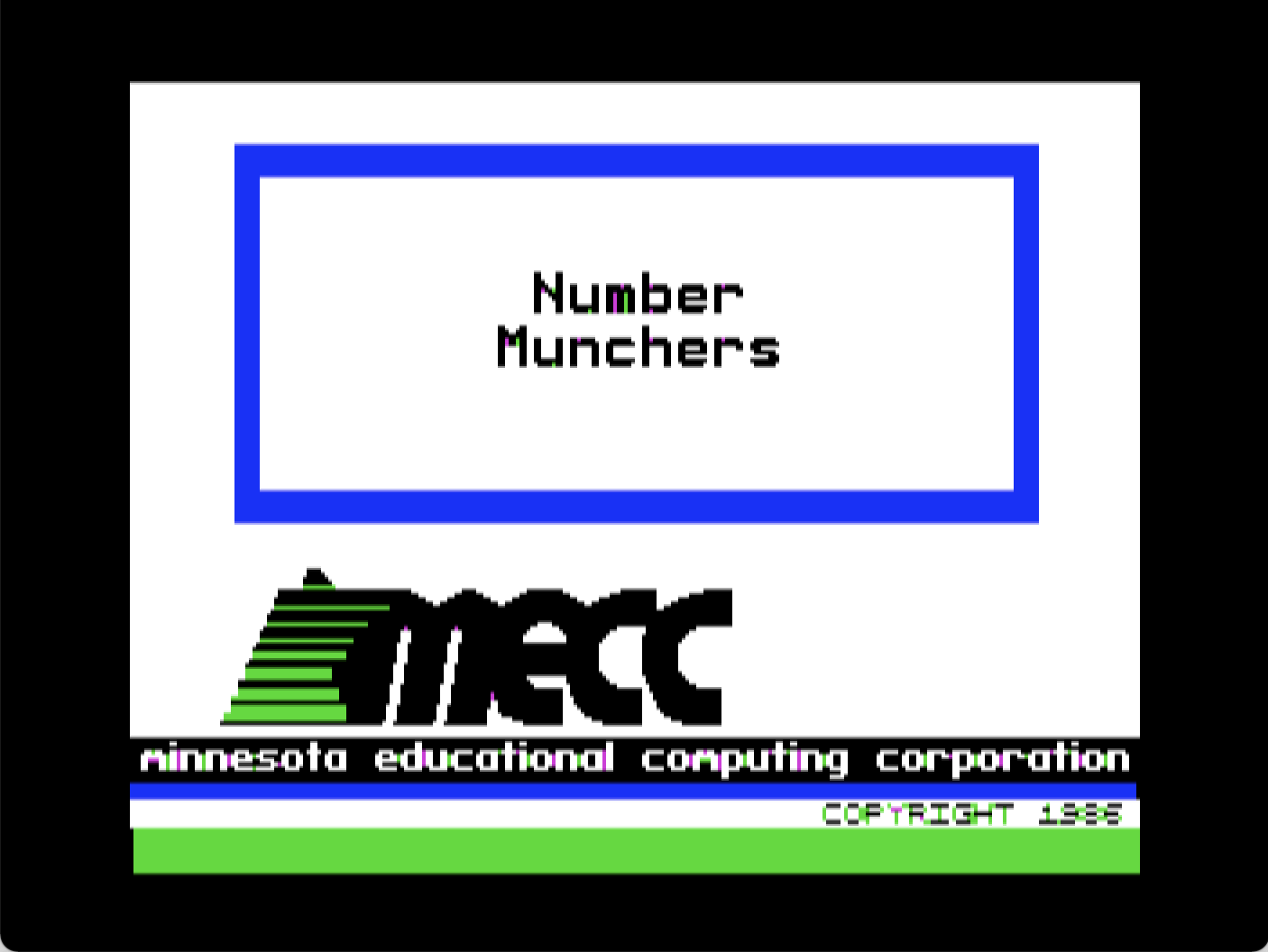 Number Munchers screenshot 1 of 3