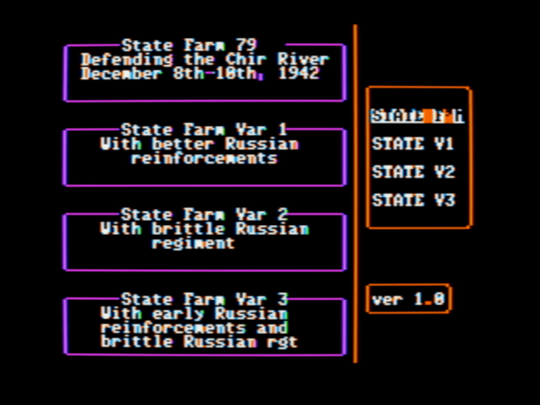 Battlefront Scenario Disk: State Farm 79 screenshot 1 of 3