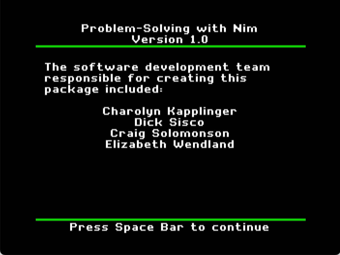 Problem Solving with Nim screenshot 4 of 4