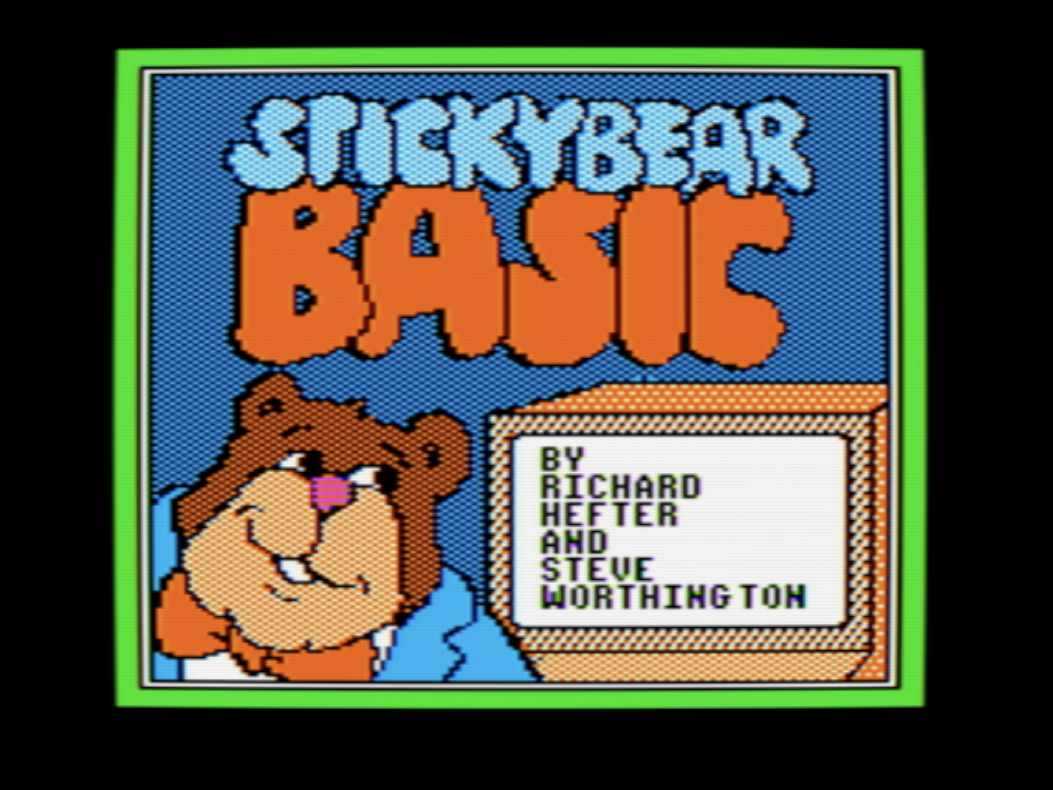 Stickybear BASIC screenshot 1 of 4