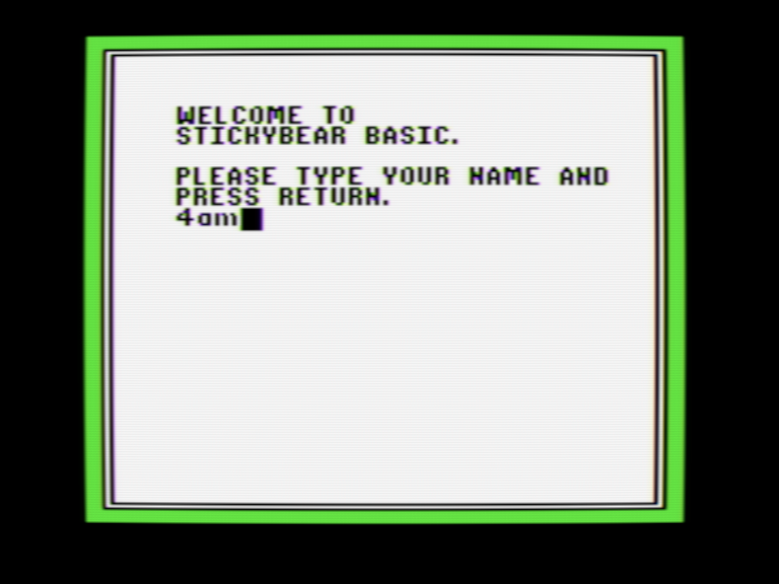 Stickybear BASIC screenshot 2 of 4
