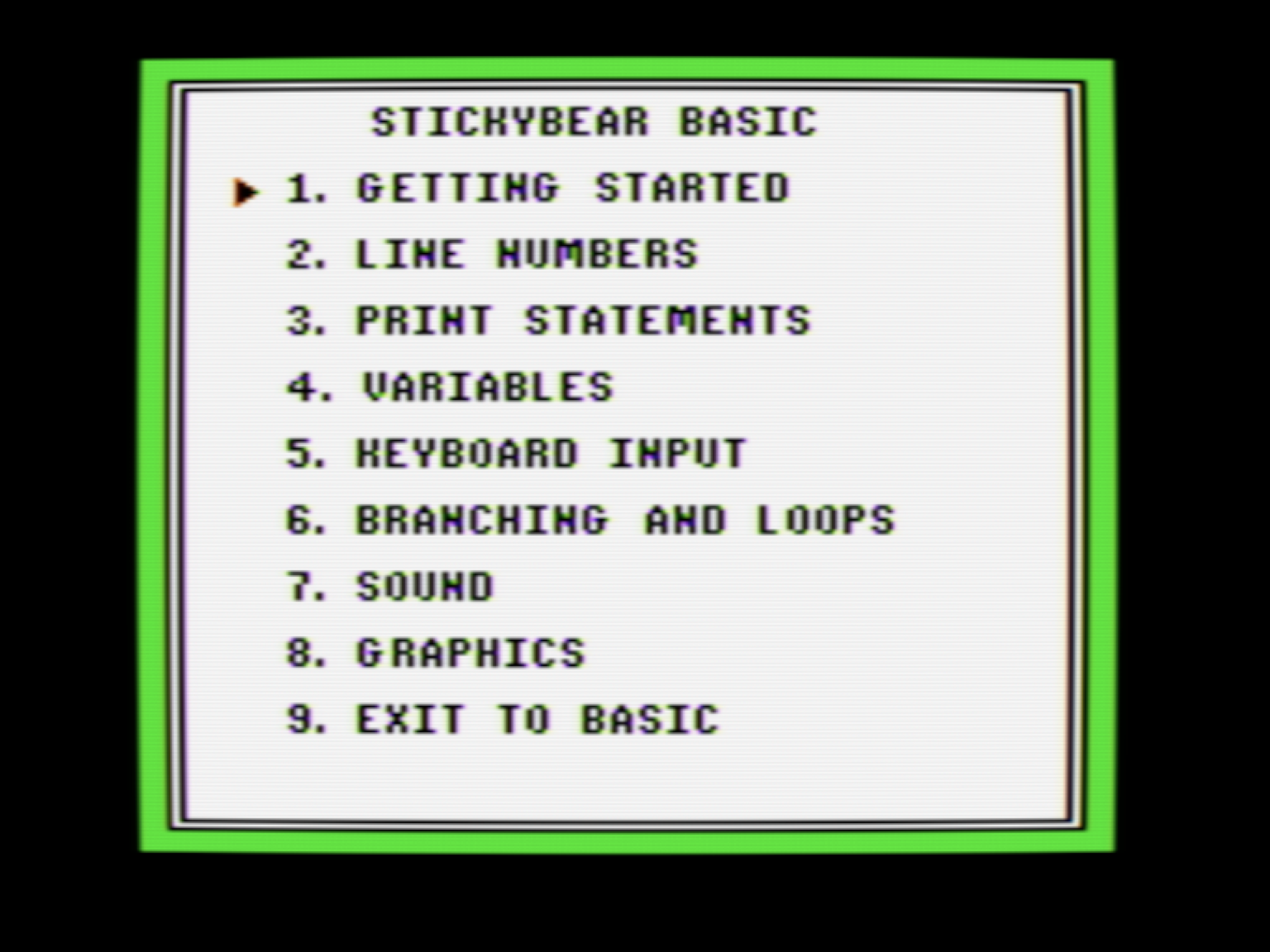 Stickybear BASIC screenshot 3 of 4