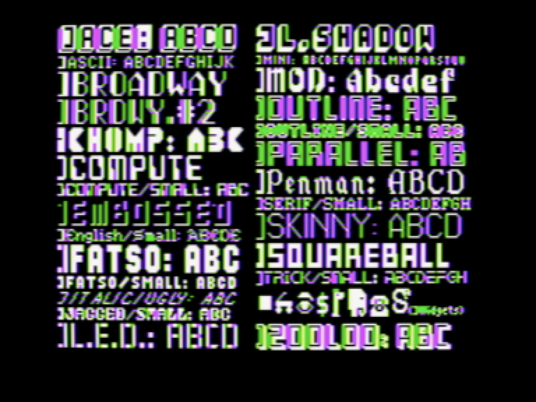 Typefaces for Apple Mechanic screenshot 1 of 3