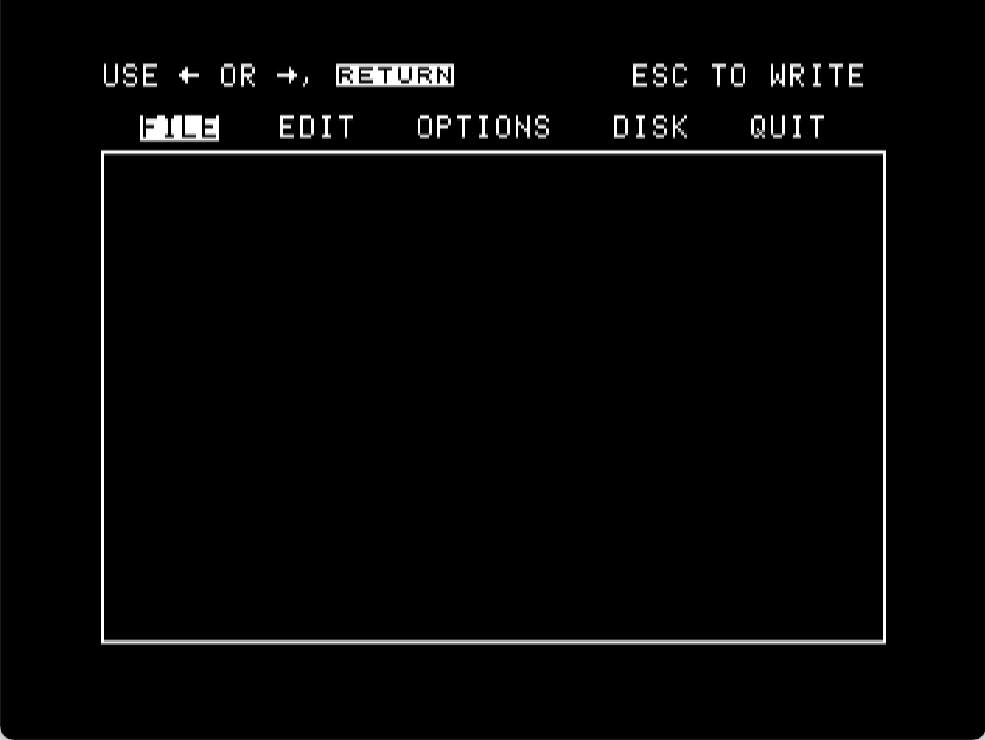 The Bank Street Writer III screenshot 2 of 4