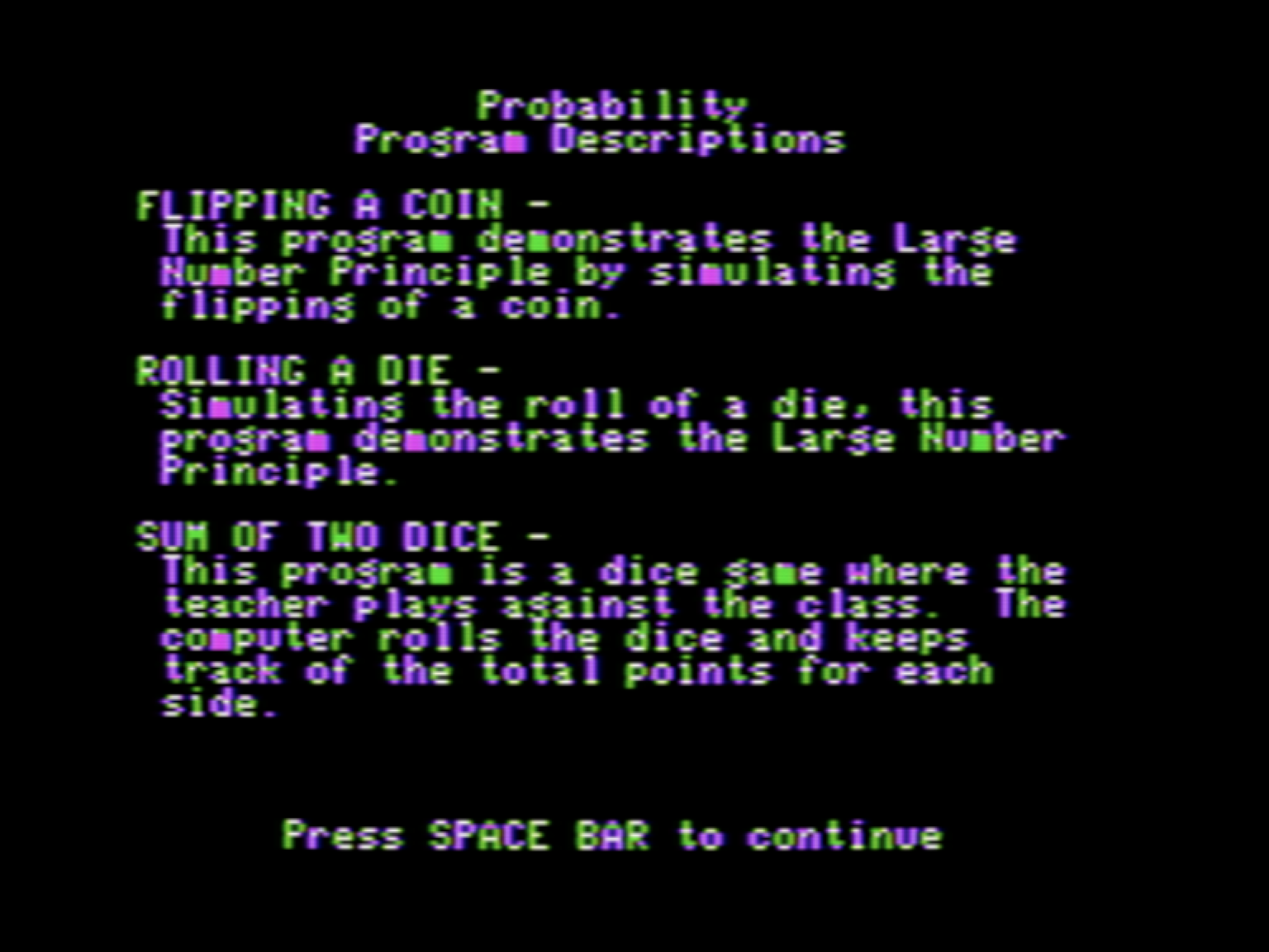 Probability screenshot 3 of 3