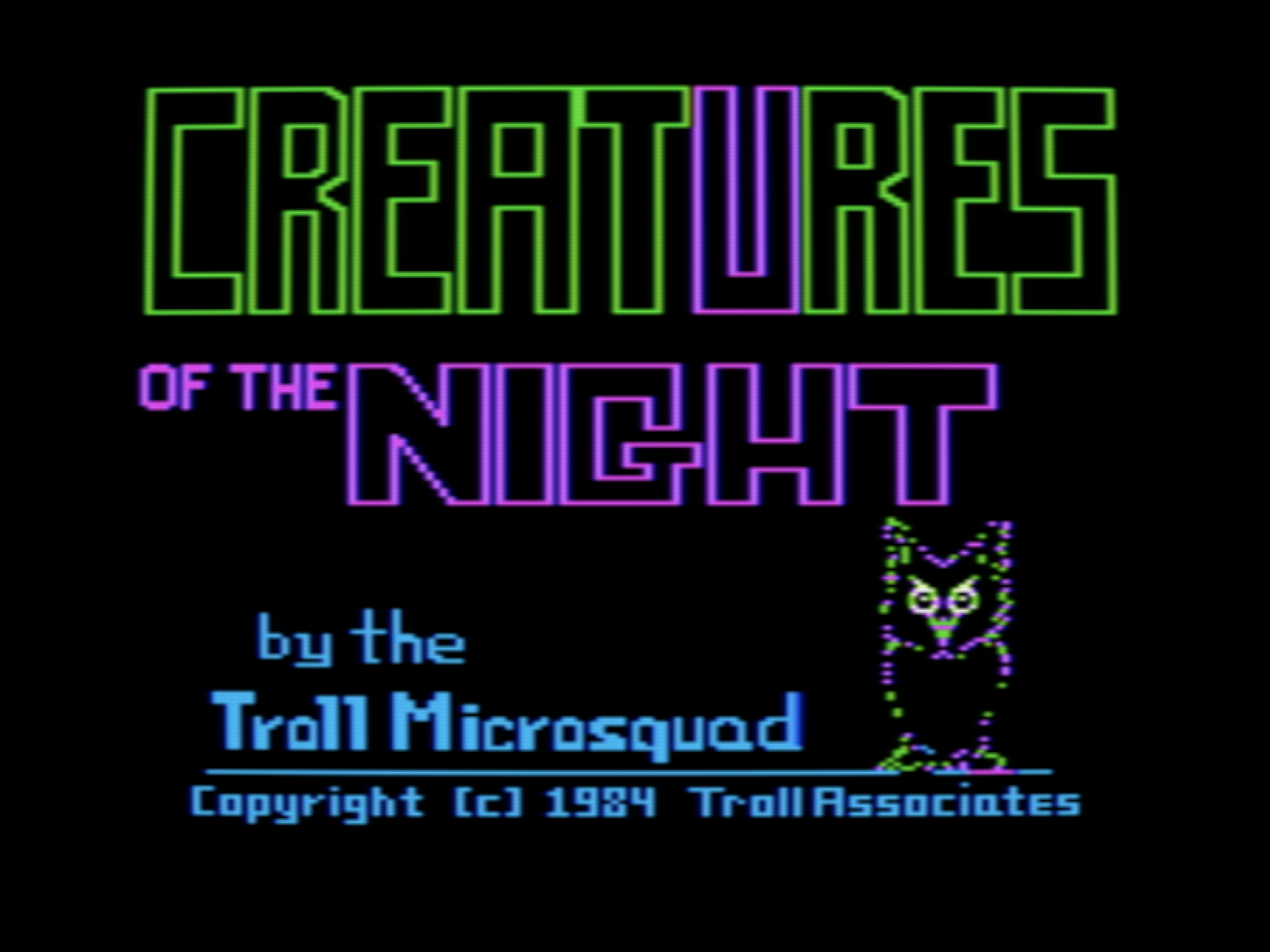 Creatures of the Night screenshot 1 of 3