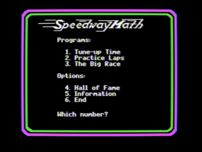 Speedway Math screenshot 1 of 5