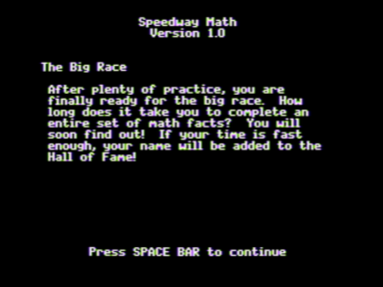 Speedway Math screenshot 4 of 5