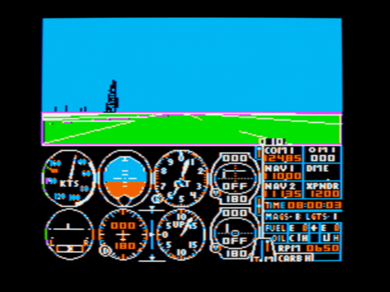 Flight Simulator II screenshot 3 of 3