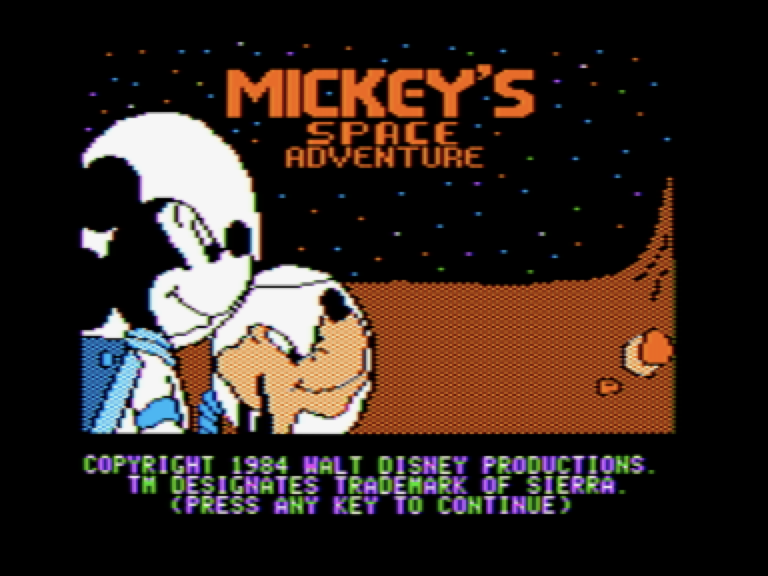 Mickey's Space Adventure screenshot 1 of 5
