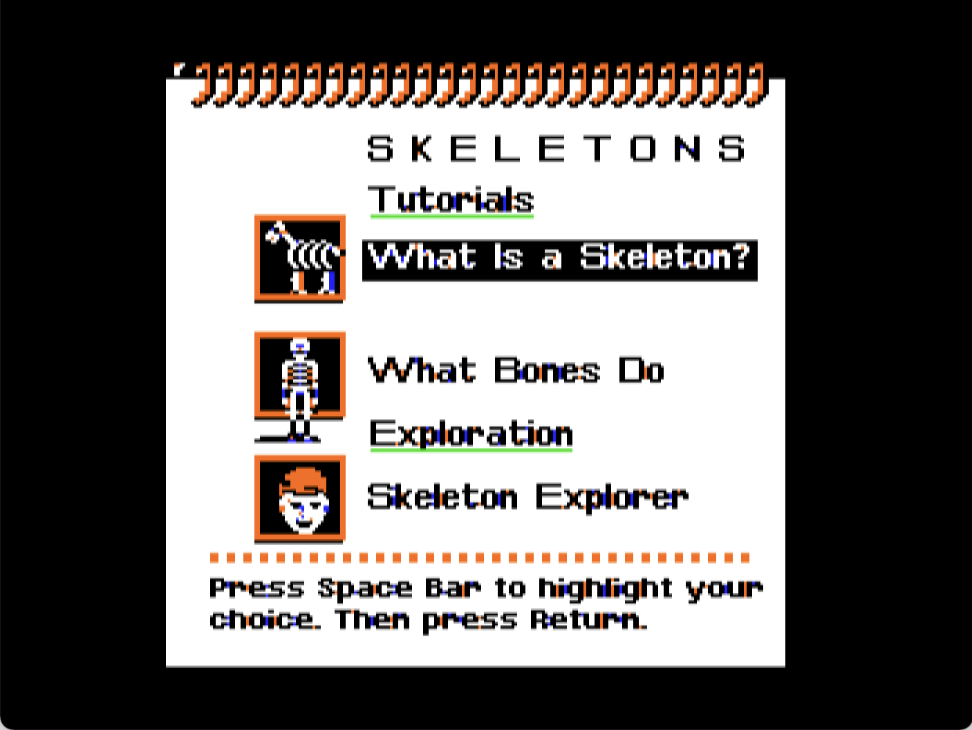 Science Explorers: Skeletons screenshot 2 of 4