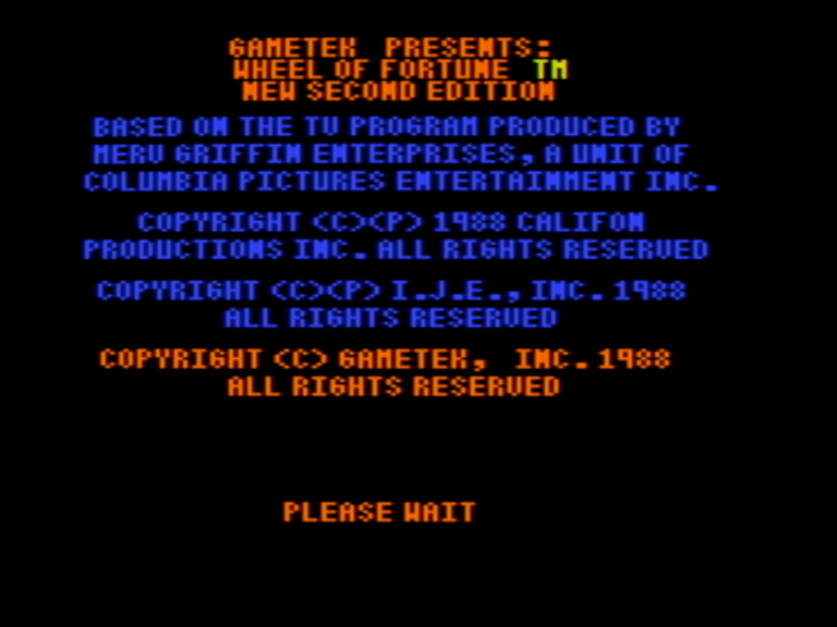 Wheel of Fortune Second Edition screenshot 2 of 4