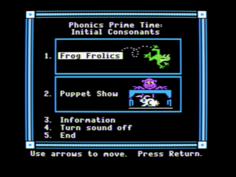 Phonics Prime Time: Initial Consonants screenshot 1 of 4