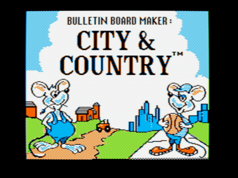 Bulletin Board Maker: City & Country screenshot 1 of 3