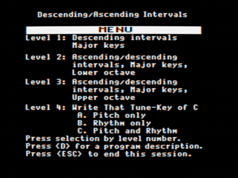 Descending/Ascending Intervals screenshot 2 of 4