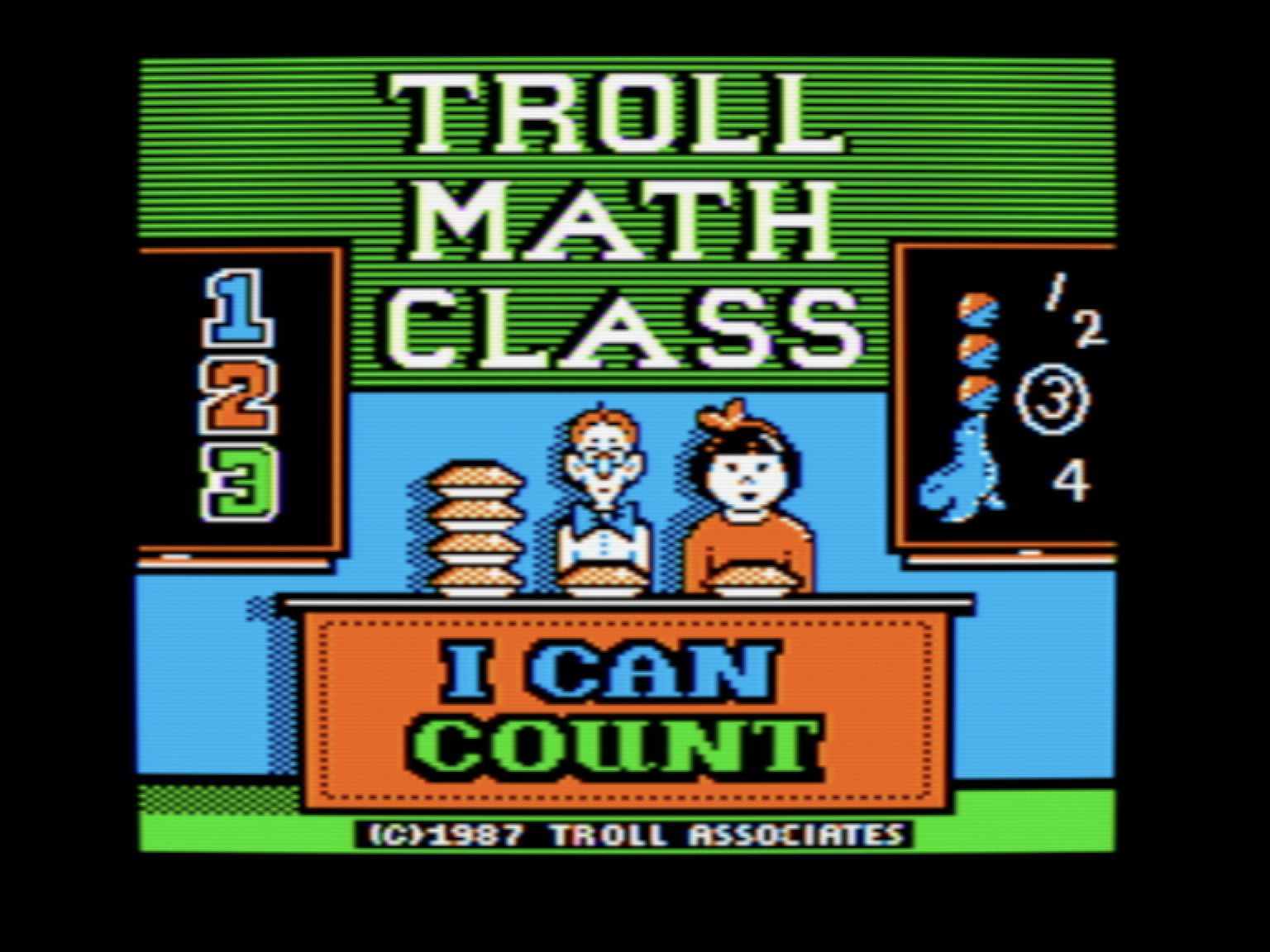 Troll Math Class Level K: I Can Count screenshot 1 of 3