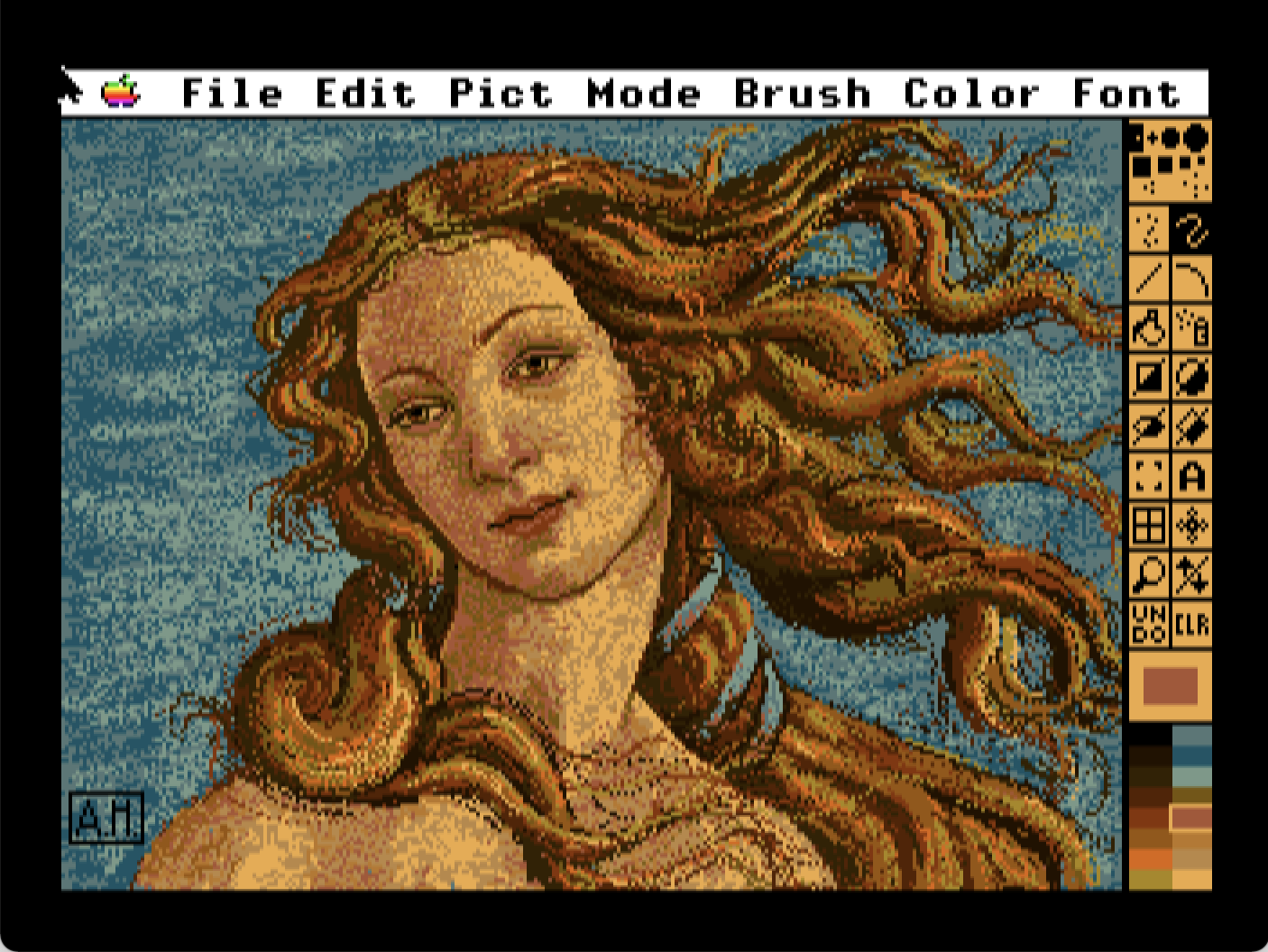 DeluxePaint II screenshot 3 of 4