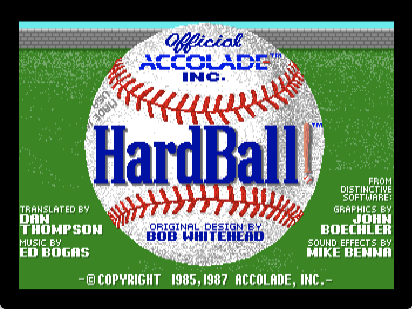 Hardball! screenshot 1 of 3