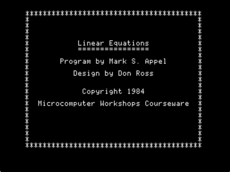 First Degree Linear Equations screenshot 1 of 5