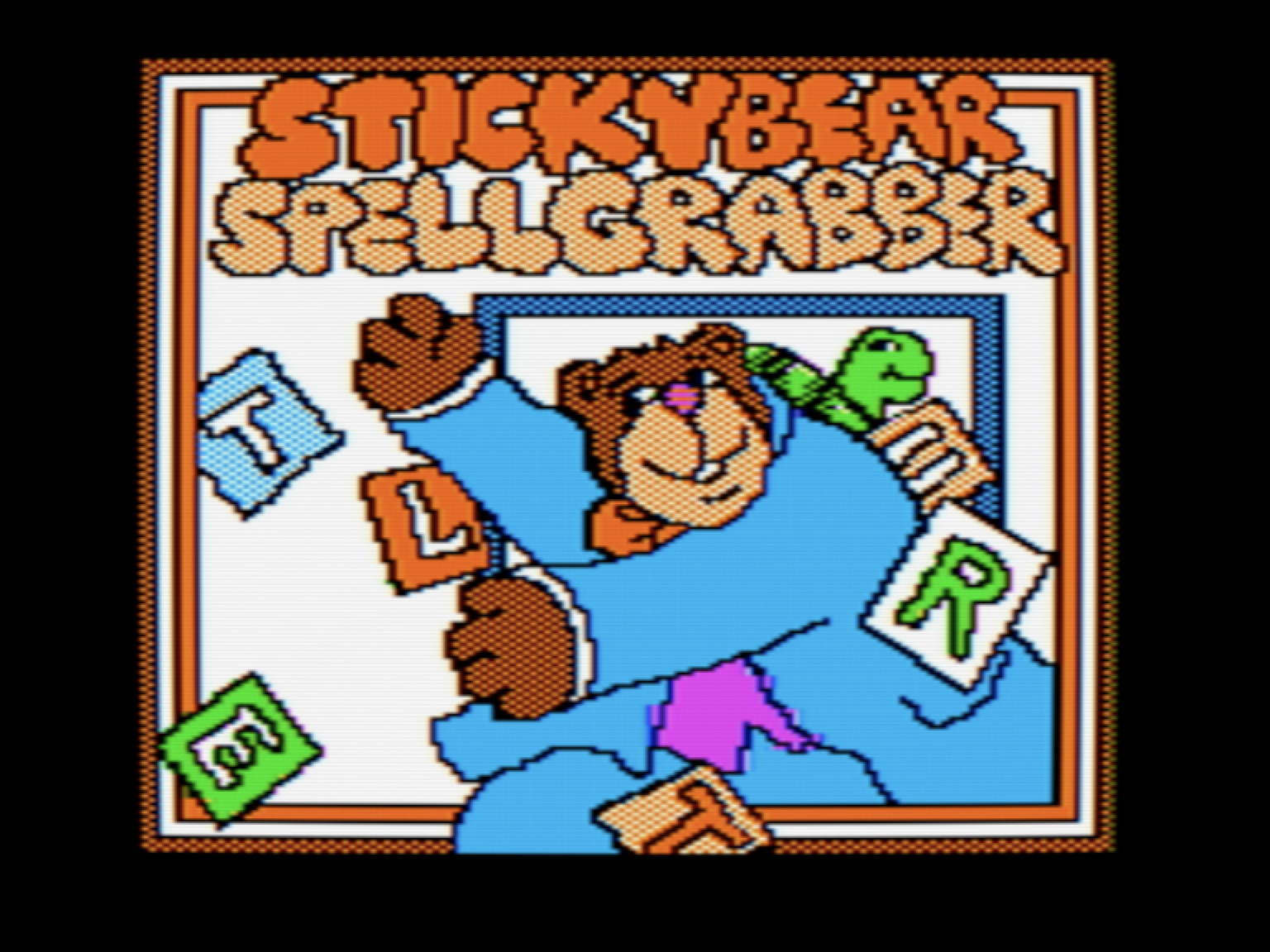 Stickybear Spellgrabber screenshot 1 of 5