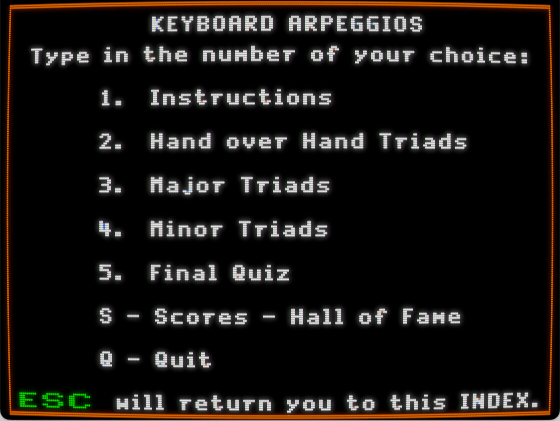 Keyboard Arpeggios screenshot 2 of 3