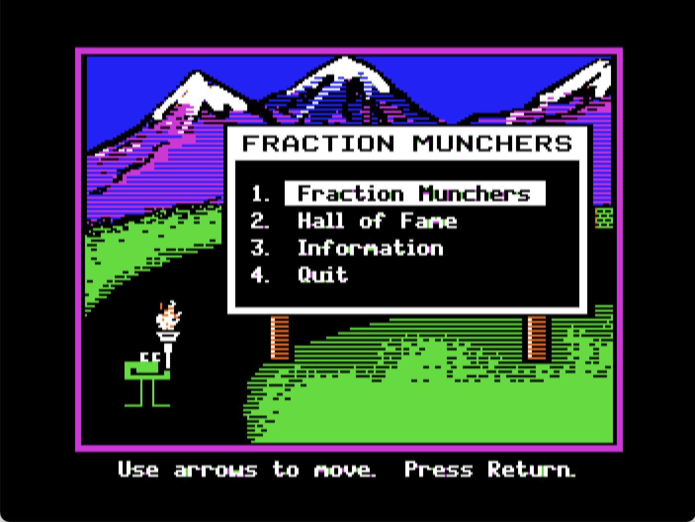Fraction Munchers screenshot 1 of 3